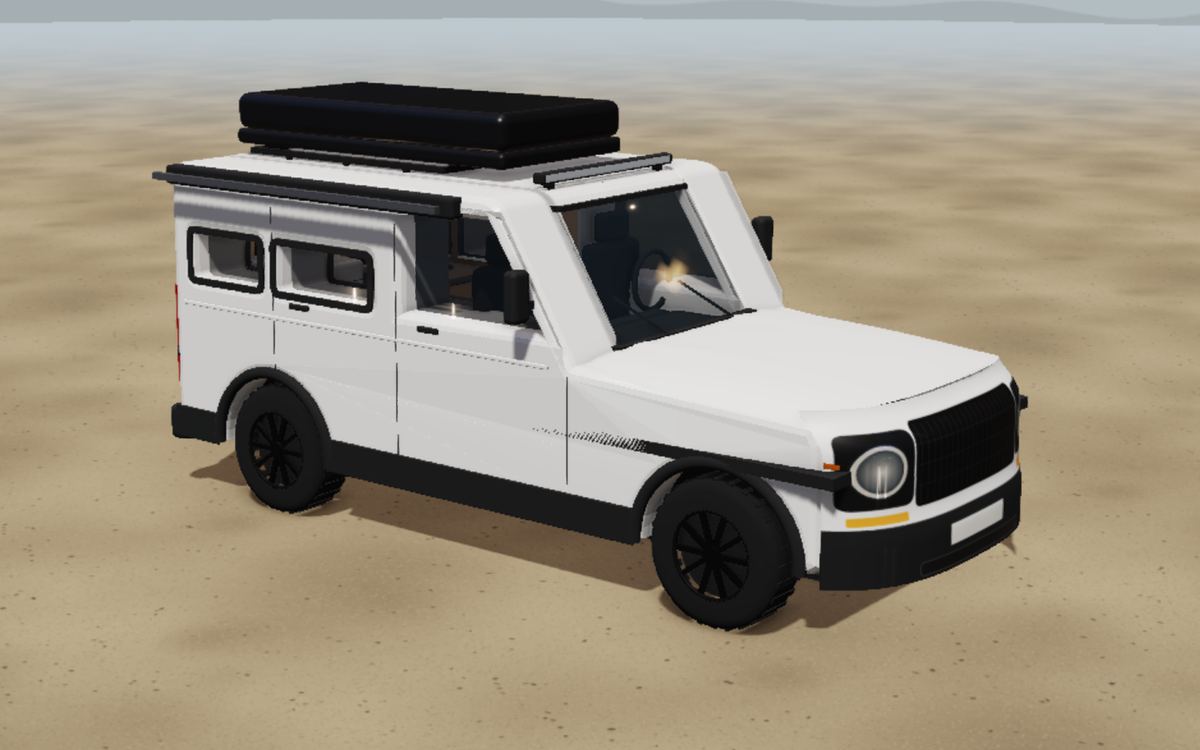 Defender 110 como camper, vista 3D exterior con nuestra distribución propuesta