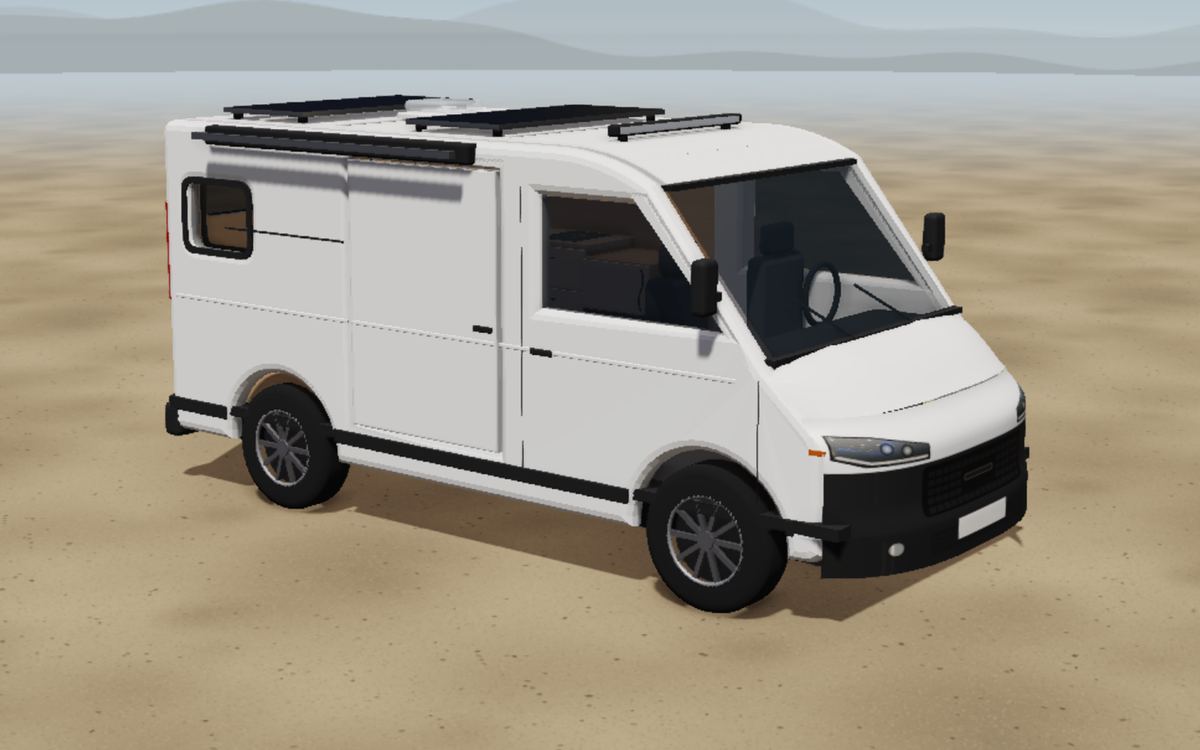 Ducato L1 H1 som husbil, 3D-vy utifrån med vårt förslag på planlösning
