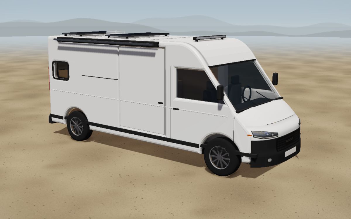 Ducato L3 H2 as a camper, 3D view from outside with our suggested layout