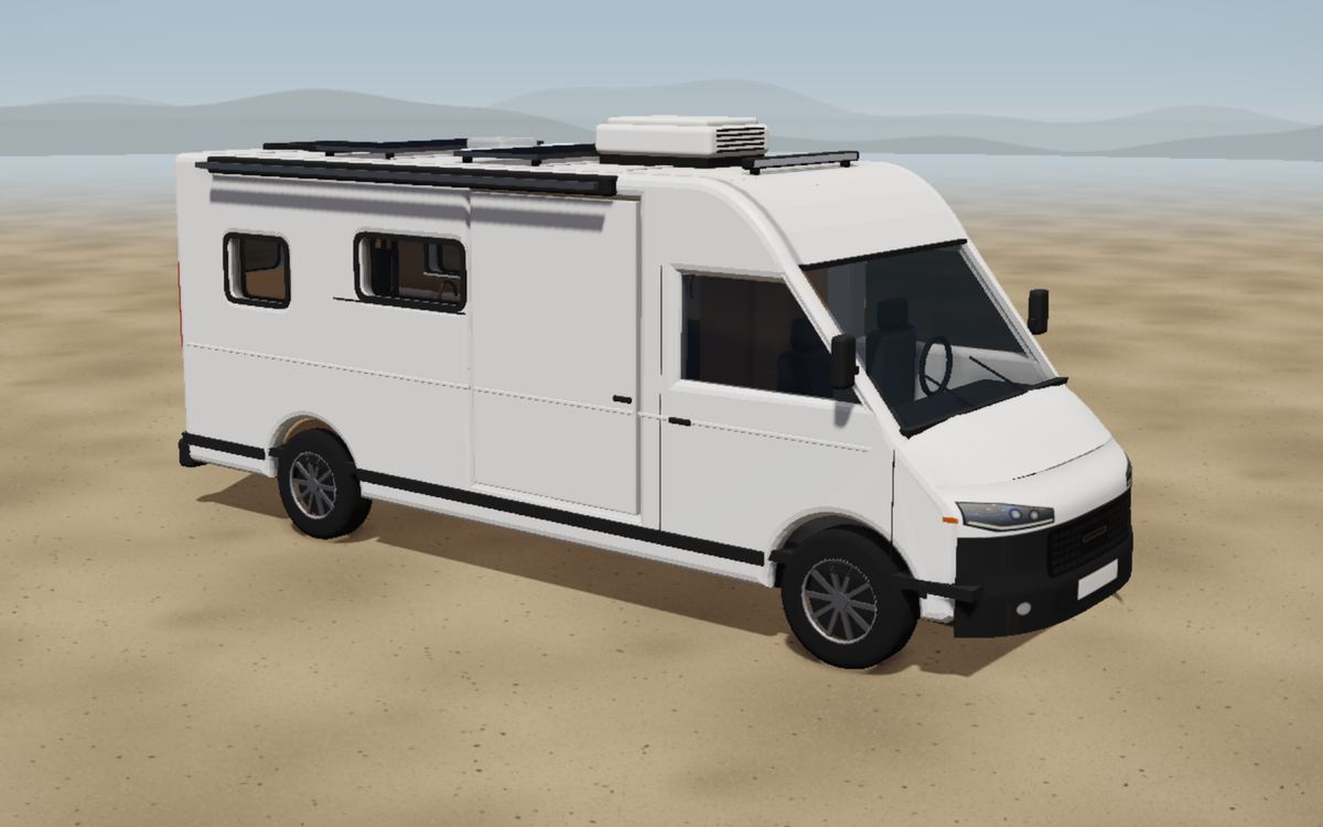 Ducato L4 H2 Maxi als camper, 3D-weergave van buitenaf met onze voorgestelde plattegrond